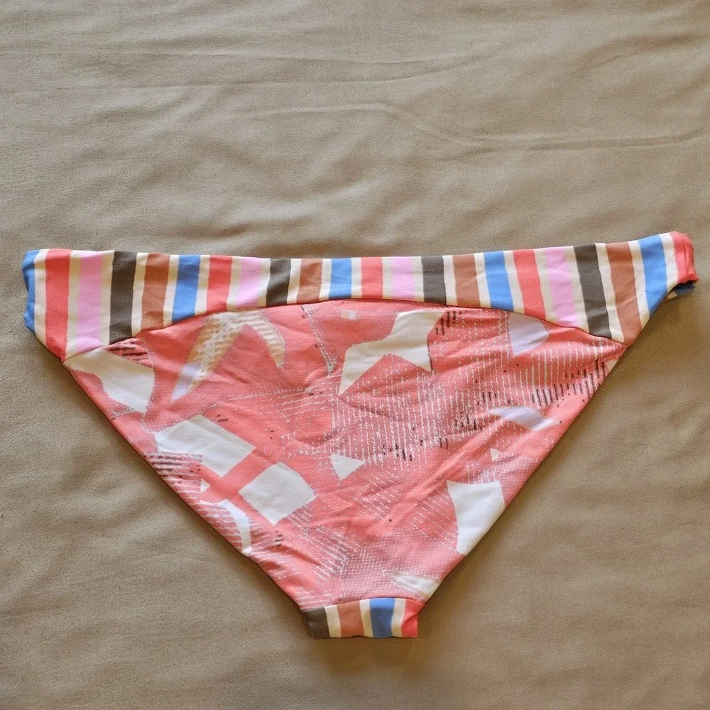 Maaji Mandarin Standard Sublime Chichi Reversible Hipster Cut Bikini Bottom NWOT